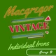 Vintage Macgregor Individual Irons GROUP B
