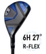 HONMA TOUR WORLD TW767 HYBRID UTILITY 6H LOFT 27&deg; R-FLEX VIZARD EZ-C w/HC