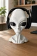 Gray Alien Bust 6" or 13" PETG 3D Printed &ndash; UFO Roswell Zeta Reticuli Decor