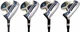 Senior Mens Rife Golf 812s Straight FACE #3, #5 Offset #7, #9 Fairway Wood Set
