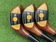 MacGregor Golf Jack Nicklaus 080W Persimmon 3 4 5 Wood Set Right Handed Steel B