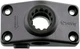 Scotty #241L-BK Locking Side Deck Mounting Bracket, Black, Standard, Black 