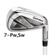 TaylorMade SIM2 MAX Women Iron Set 5pc 7-Pw,Sw TENSEI BLUE TM40 Flex Ladies RH