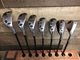 USED RH Men POWERBILT EX 550 Hybrid Iron Golf Club Set 5-SW SENIOR Graphite P5SW