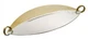 Williams Flasher 2, w/Hook F2SS Fishing Lure - Silver & Gold Mirror - F2H-SS