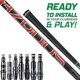 Project X HZRDUS Gen 4 Red CB Graphite Driver Shaft With Adapter & Grip - New