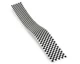 TOPQ4114 Top Flite Checkered Monokote Trim Sheet (Black/Clear) 5"x36"