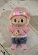 Pink Luxury Labubu Outfit. 5 Piece Includes Hat Top Pants Shoes And Belt.