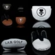 New Lab LAB GOLF MEZZ 1 & OZ1i Putter cover Black or Brown Embroidered Headcover