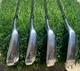 MIZUNO MX-23 IRON SET - 3,4,5,6 Steel Stiff Shafts S300 - RH - Stock Mizuno Grip