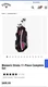 Callaway Strata Women's Complete Golf Club Set Bag, Right Handed, Pink - 11 PC