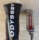 NICE ODYSSEY WHITE HOT PRO 2.0 # 1 BLADE PUTTER 34.5 INCH LONG + HEADCOVER RH