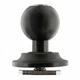 Scotty 1" Ball with Low Profile Track Mount, Black (0158)