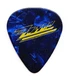 ZZ Top Logo VIP Blue Pearl Guitar Pick - 2017 Tour