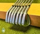 Used RH 2023 TaylorMade P-7MC Forged Irons 4-PW AMT S300 Stiff Steel Golf Set