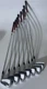 Mizuno T-ZOID MX-20 Iron Set 3-PW Mens Right Hand Steel Grain Flow Forged- R-300
