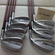PING G700 Iron Set Black Dot 7pcs 6-7-8-9-W-U-S PINGFUBUKI shaft RH Men Exc