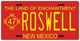 Roswell 1947 Alien UFO New Mexico License Plate