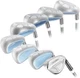 Powerbilt EX-550 Women&rsquo;s Hybrid Iron Set 4-SW Ladies Flex, RH Graphite Forgiving