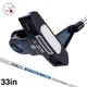 Odyssey Ai-ONE TRI-BEAM 2-Ball Blade Putter 33in STROKE LAB 90 Steel Shaft Men