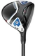 Left Hand Cobra AeroJet LS 14.5* 3 Wood Stf Fujikura ATMOS Tour Spec Black 7 VG