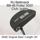 RJ Bettinardi BB-46 Putter 2022 putter Putter 34" Original Steel Right-Handed
