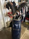 NEW Mens Hippo 4OS Hybrid 7 Way Golf Bag w Dual Shoulder Straps Stand & 12 Clubs