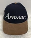 Tommy Armour Golf Ti/100 Adjustable Baseball Cap B Head Shots Navy W/ Suede Bill