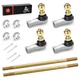Tie Rod End Kit for Yamaha 2006-09 Wolverine 350 2WD 2006-2010 Wolverine 450 4WD