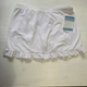 G Lifestyle Ladies Ruffle Skort LARGE WHITE GOLF TENNIS NEW NWT 78000