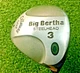 Callaway Big Bertha Steelhead 3 Wood RH / RCH 99 Regular Graphite ~42.5" /mm4518