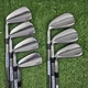 PING i530 Forged 4-PW i530 Black Dot Iron Set NS Pro 105 Stiff Steel +1" Left LH