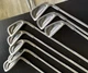 Tommy Armour 845s SILVER SCOT Iron Set 3-7 9 &P & W4 Stiff Flex Steel Shaft Good