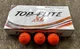 New Top Flite XL Distance Golf Balls 18 Pack - Hi Vis Orange Superior Distance