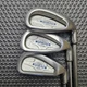Callaway Steelhead X-14 Iron Set 5 8 9 RH Firm Flex Graphite Approx 38"