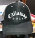Callaway Golf HX Tour Fusion FT-3 OEM Black Gray Trucker Hat Cap #I