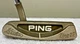 PING Karsten Zing 2F ISOForce Putter RH 34&rdquo; Titanium Pixelated Face