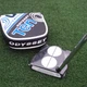 Odyssey 2Ball Ten Lined S "Slant" Putter- 34" w/Pistol Grip - NEW