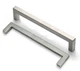 5-Pack 6.3in Brushed Nickel Square Bar Pulls Kitchen Cabinet Handle Modern