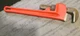 SUPERIOR TOOL PIPE WRENCH  02814 14" CAST IRON HEAVY DUTY PRO LINE