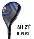 HONMA TOUR WORLD TW767 HYBRID UTILITY 4H LOFT 21&deg; R-FLEX VIZARD EZ-C w/HC