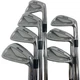 Used Mizuno MP 64 8S Iron Set IR Custom Shaft (Flex S)