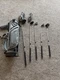 PowerBilt Junior Boys Complete Golf Club Set Silver Series 8pc Ages 9-12 Year LH