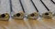 PING G430 Irons,6 thru 54 degrees,8 clubs RH, graphite shaft SR Flex, blue dot 