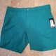 Mens Walter Hagen Clubhouse Green Wrinkle Resistance Shorts Size W42 9"inseam