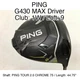 PING G430 MAX Driver 1W Driver 9 44.75" PING TOUR 2.0 CHROME 75 Regular Right-Ha