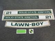 Lawn-Boy 1970s D Series 5 Piece Square Top Solid State Decal Set For 21" Inch.