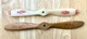 2 Vintage &ldquo;Top Flite&rdquo; 1 Wood And 1 Nylon Propellers