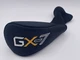 GX7 Golf Club Headcover 21 Degree Hybrid Fairway Wood Cover Black Yellow Logo