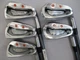 Miura PP-9005 Genesis Iron Set 5pcs 6-PW MCI BLACK 100 Flex S